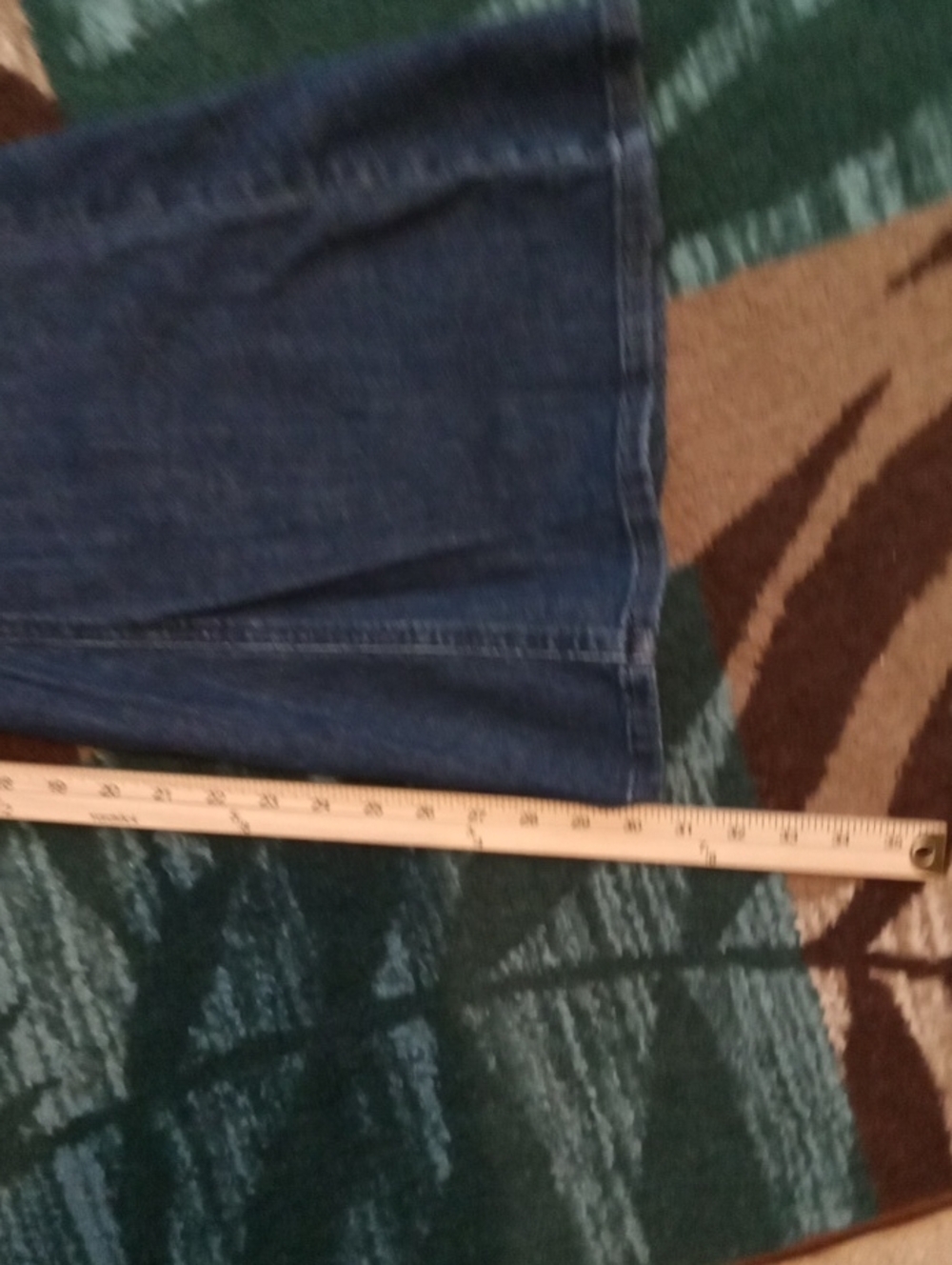 Pilcro Anthropologie High Rise Flare Jeans Blue Denium Medium Wash Womens 28 - Picture 9 of 12